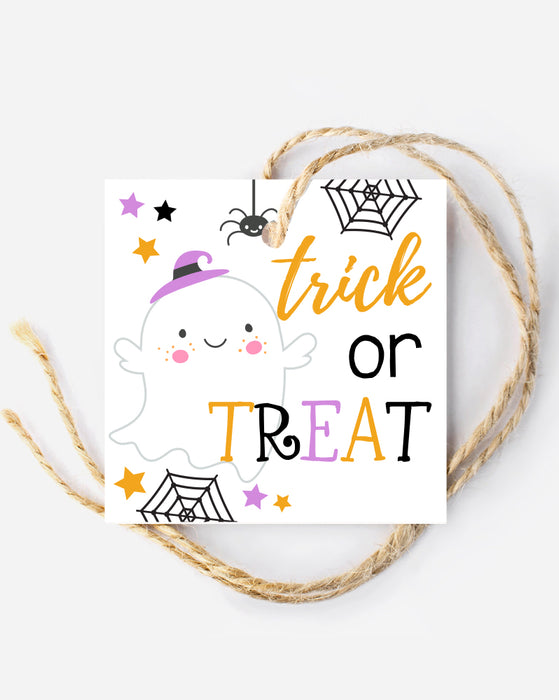 Trick or Treat Halloween Tags