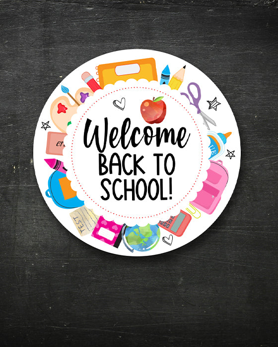 Welcome Back to School Stickers
