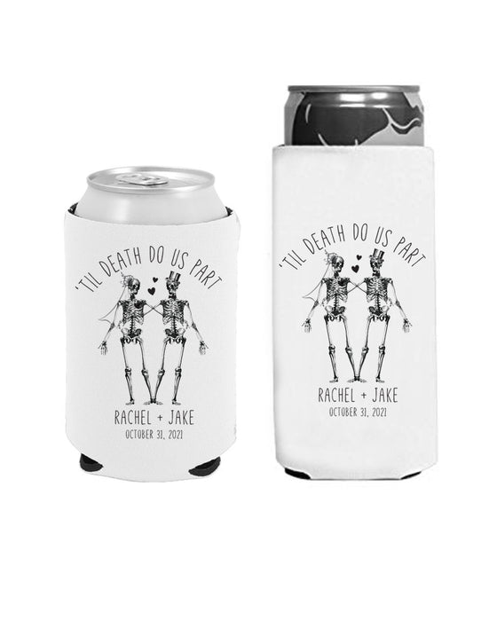 Til Death Do Us Part Wedding Koozie