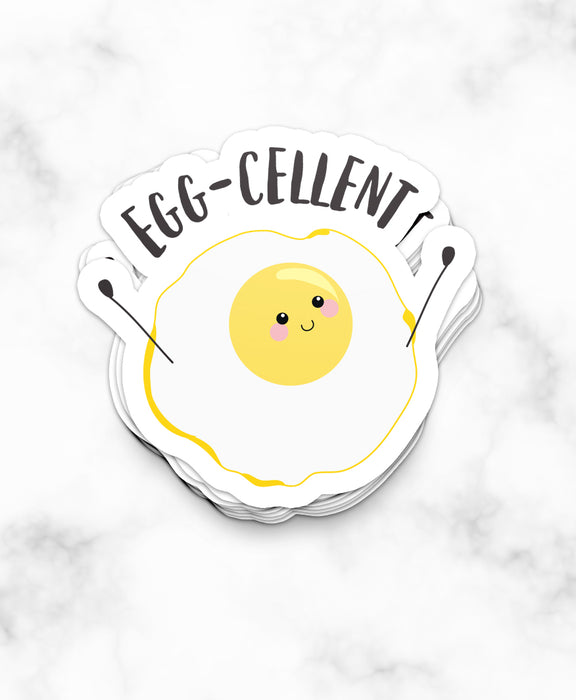 Egg-Cellent Fried Egg Sticker