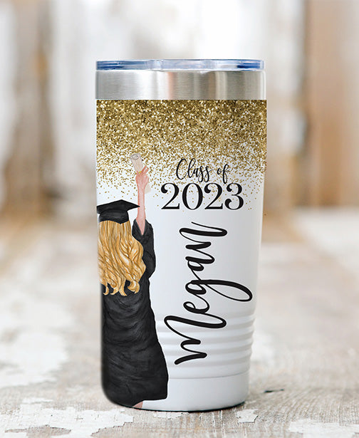 Custom Graduation 20 oz Tumbler