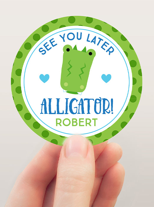 See You Later Alligator Stickers