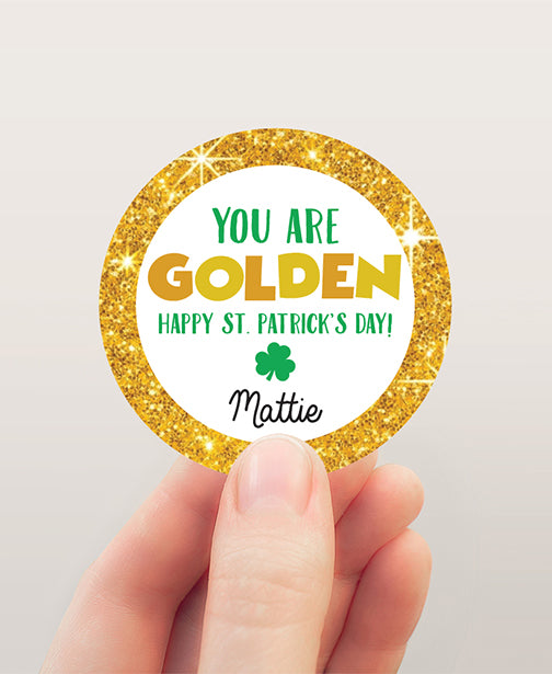 You Are Golden Stickers
