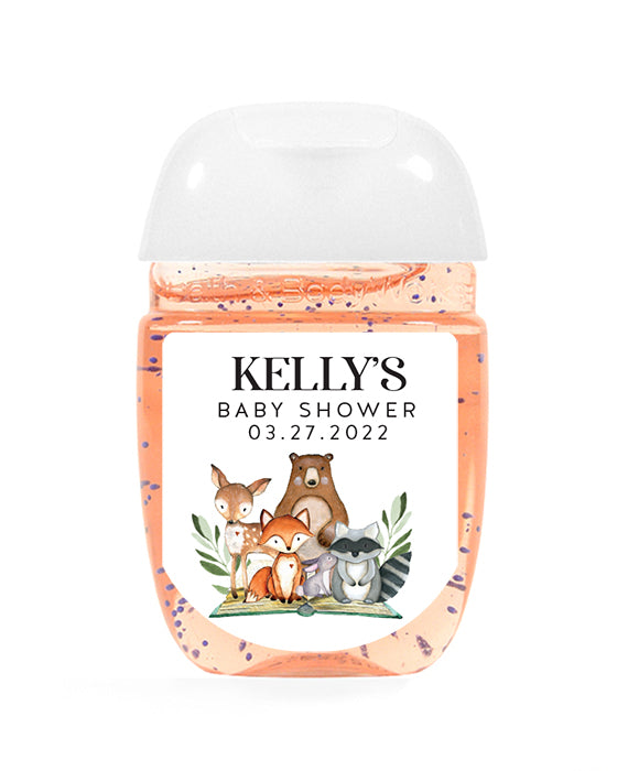 Woodland Baby Hand Sanitizer Label