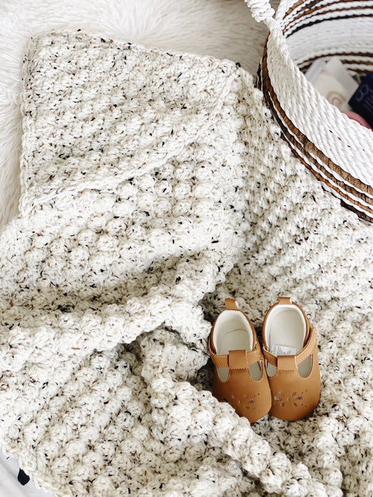 Handmade Hooded Crochet Baby Blanket