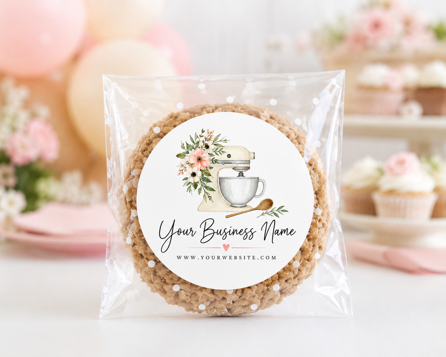 Stand Mixer Baked Goods Stickers