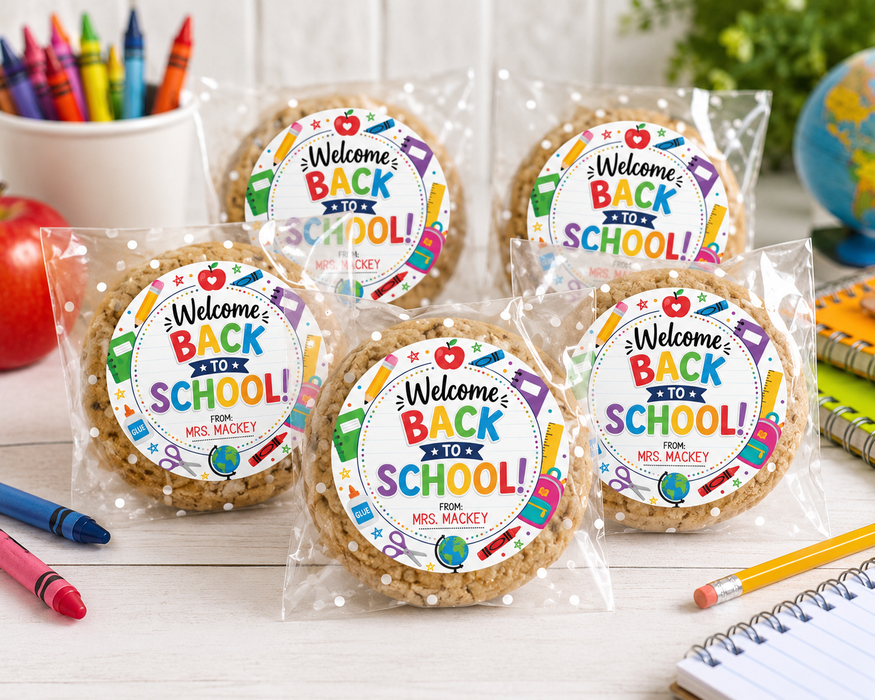 Welcome Back to School Stickers
