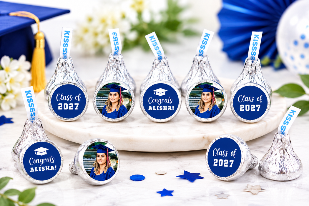 Graduation Photo Candy Stickers