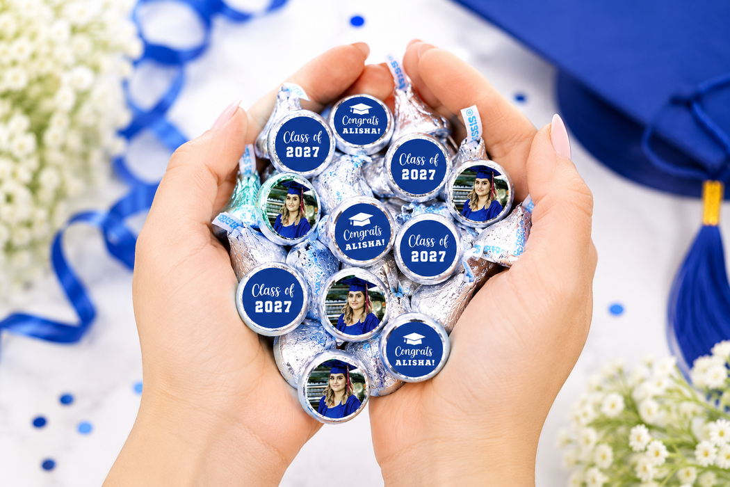 Graduation Photo Candy Stickers