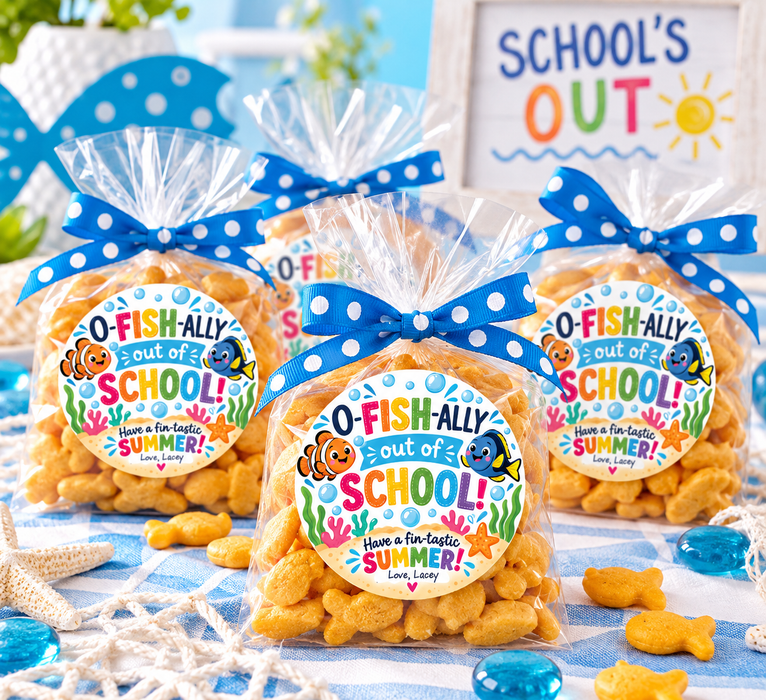O-Fish-Ally Out of School Stickers