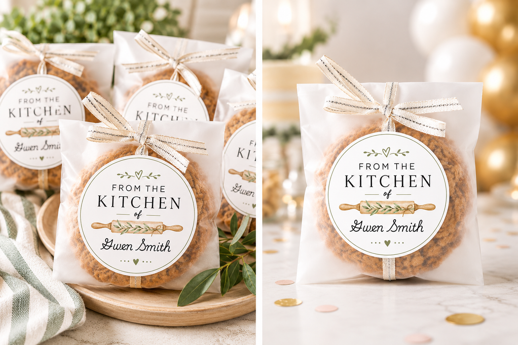 From the Kitchen Rolling Pin Stickers