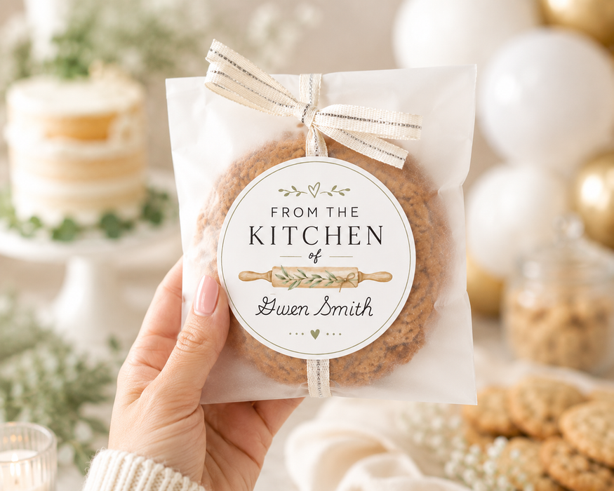 From the Kitchen Rolling Pin Stickers