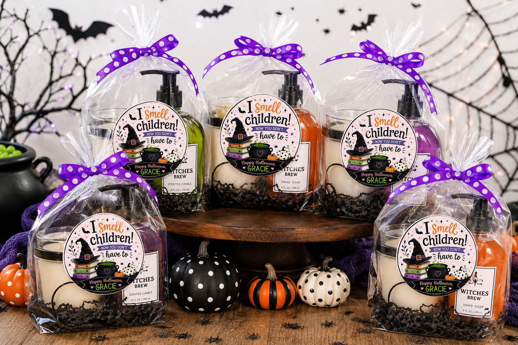 I Smell Children Halloween Teacher Gift Stickers
