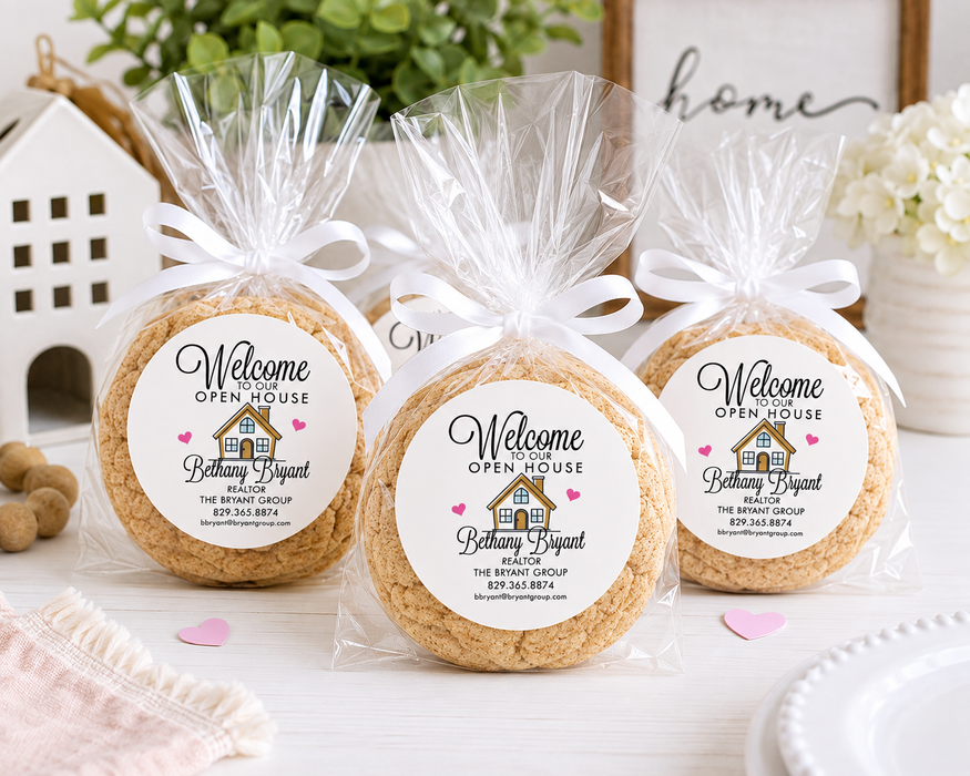 Realtor Open House Gift Stickers