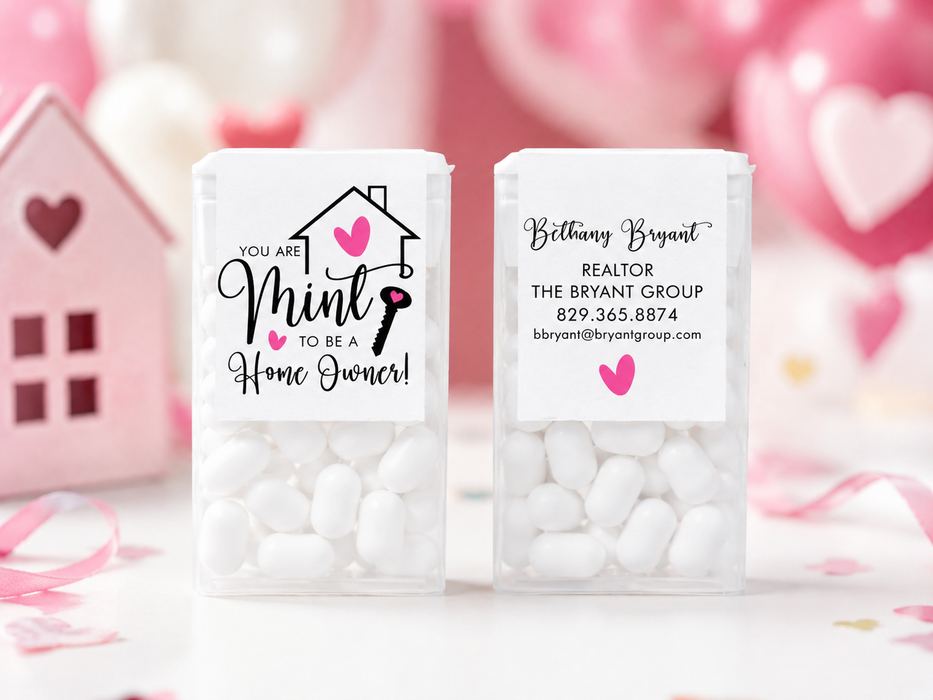 Mint to Be a Home Owner Realtor Labels