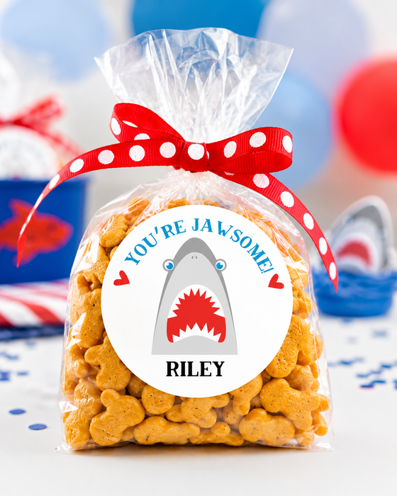 Jawsome Valentine Stickers
