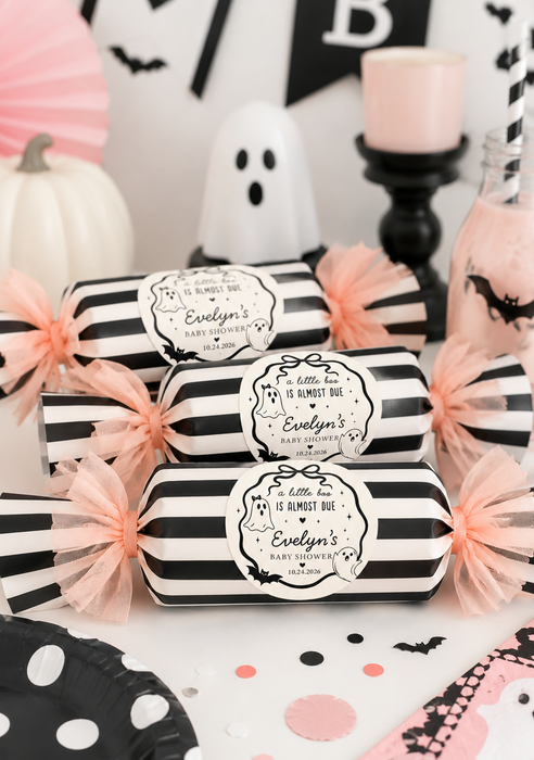 A Little Boo Is Almost Due Simple Favor Labels