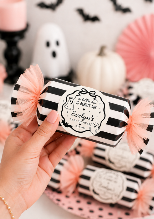 A Little Boo Is Almost Due Simple Favor Labels