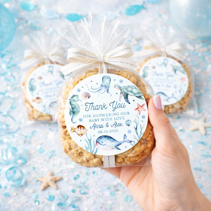 Under the Sea Baby Shower Stickers