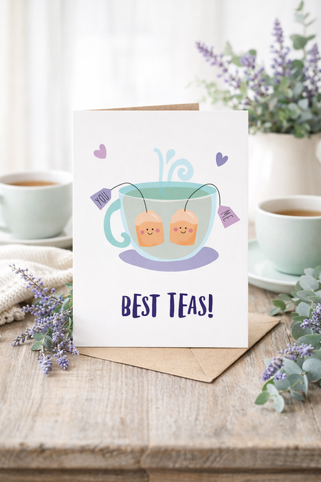 Best Teas Greeting Card