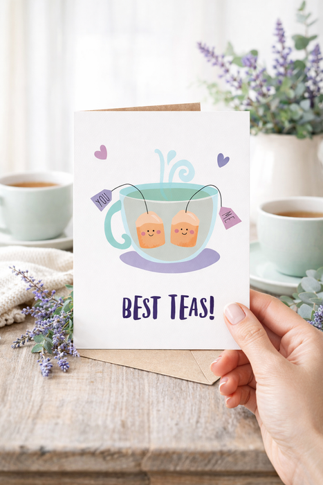 Best Teas Greeting Card