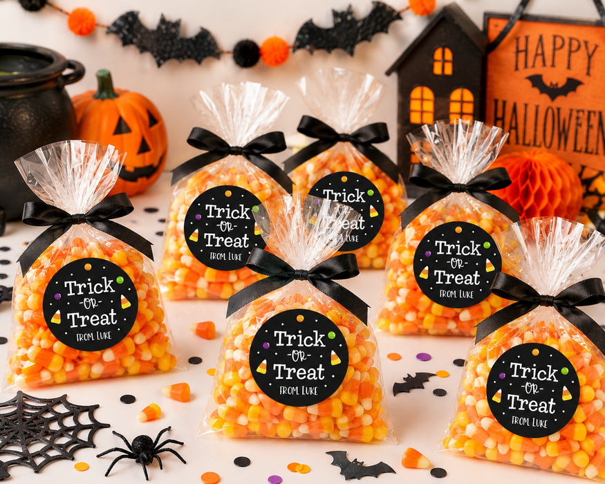 Trick or Treat Halloween Stickers