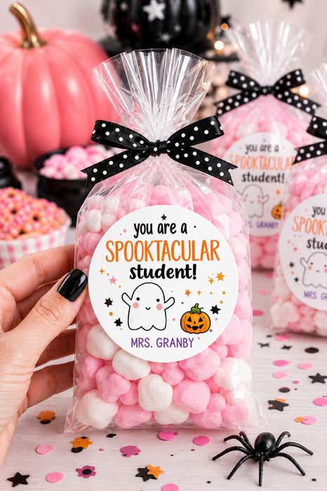 Spooktacular Student Halloween Stickers