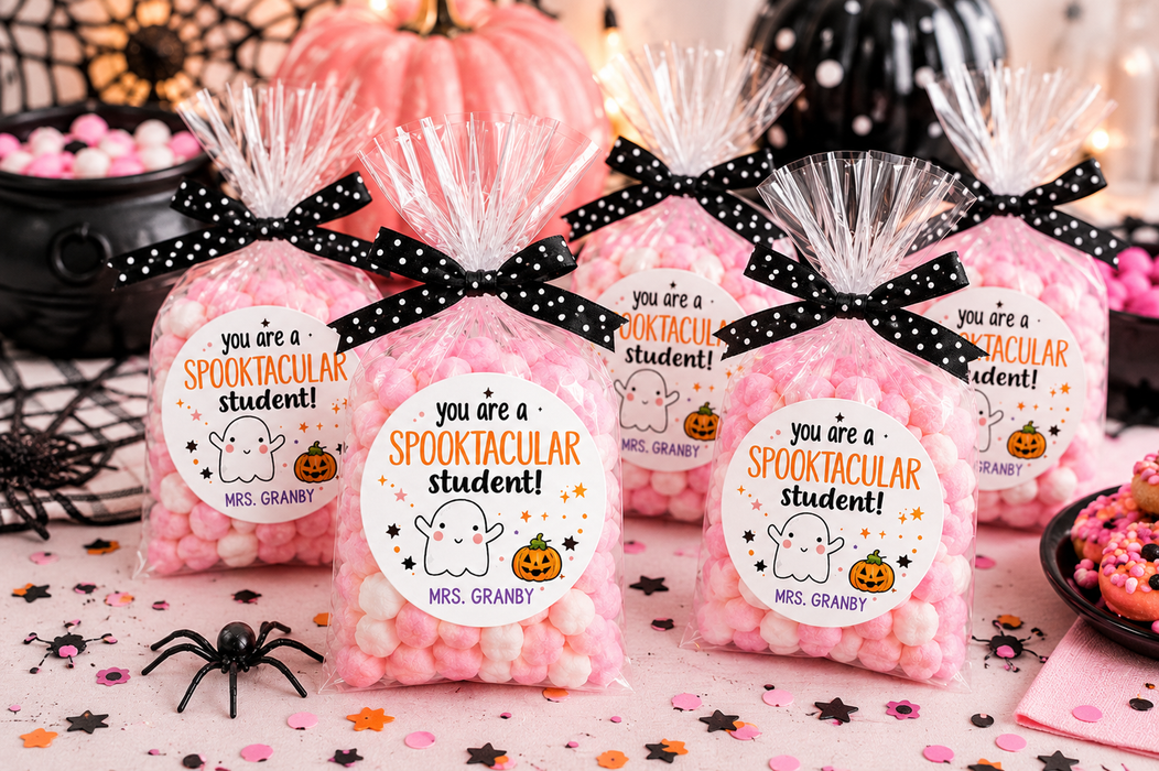 Spooktacular Student Halloween Stickers