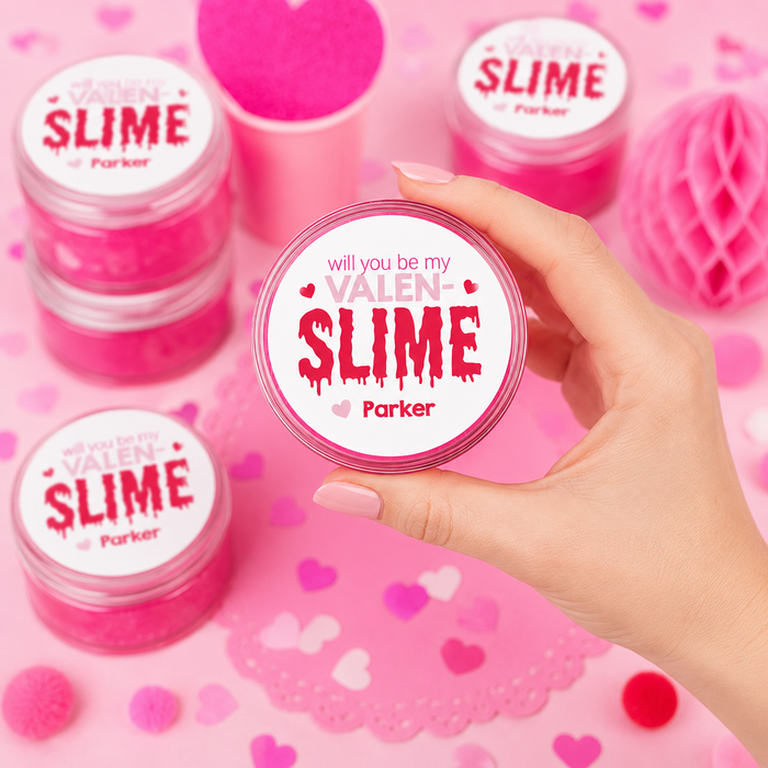 Valen-SLIME Valentine Stickers