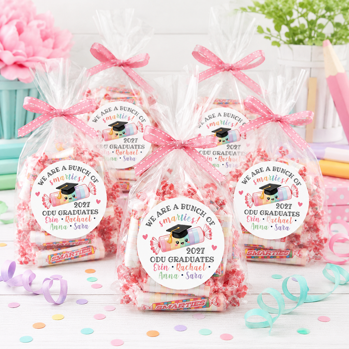 Graduation Smarties Stickers