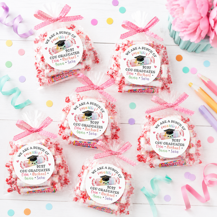 Graduation Smarties Stickers