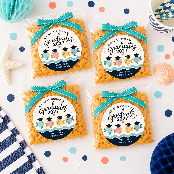 O-Fish-Ally Graduates Stickers