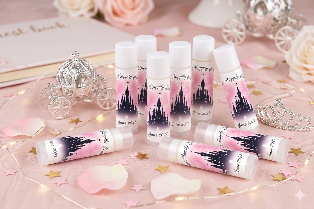 Fairy Tale Bachelorette Lip Balm Labels