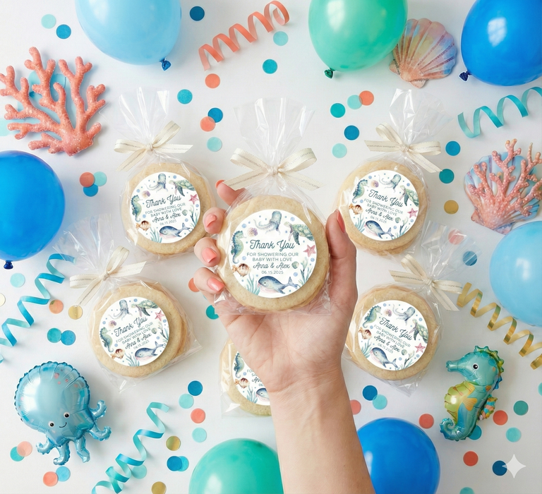 Under the Sea Baby Shower Stickers