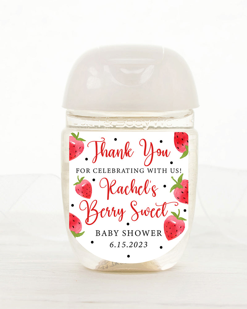 Strawberry hand sanitizer sales
