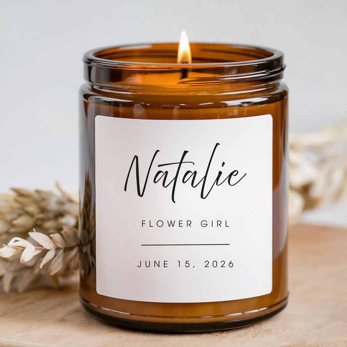 Wedding Party Candle Stickers