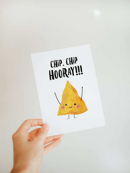 Chip Chip Hooray Greeting Card