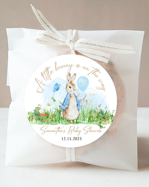 Peter Rabbit Baby Shower Stickers — Jessica Weible Studios