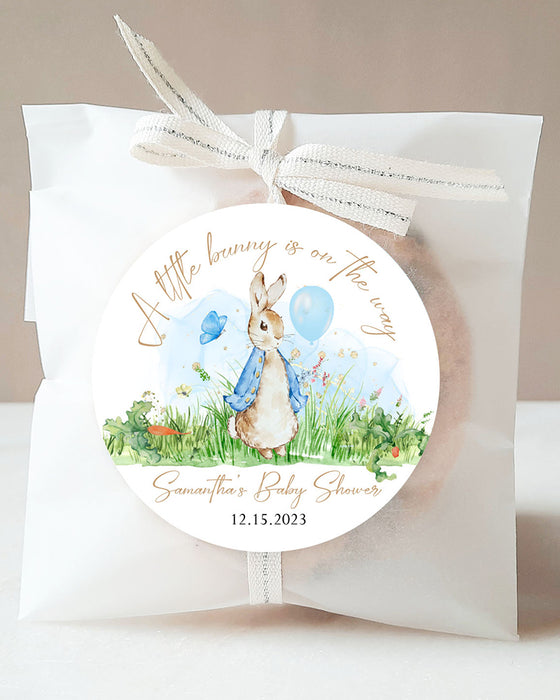 Peter Rabbit Baby Shower Stickers