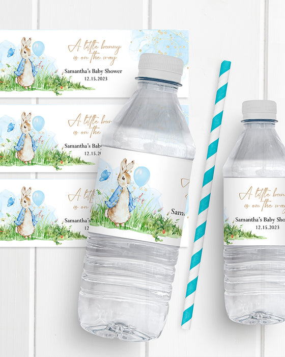 Peter Rabbit Baby Water Bottle Labels