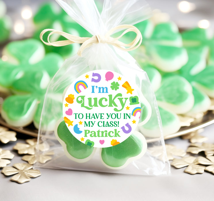 I'm LUCKY St Patricks Day Stickers