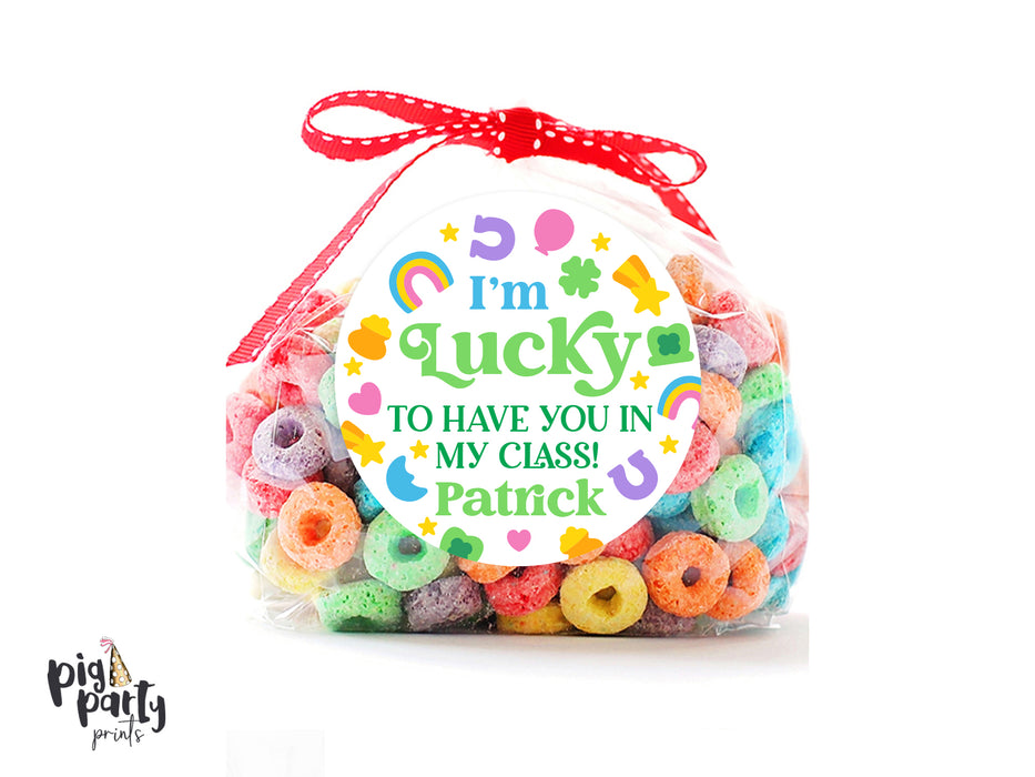 I'm LUCKY St Patricks Day Stickers