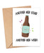 another beer older another beer wiser birthday card