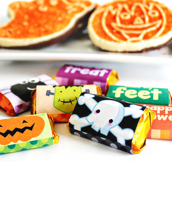Happy Halloween Printable Mini Candy Wrappers