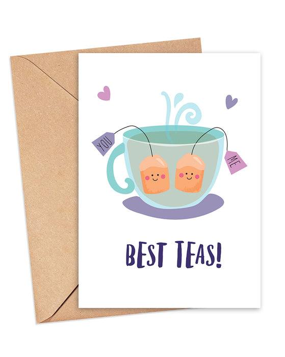 Best Teas Greeting Card