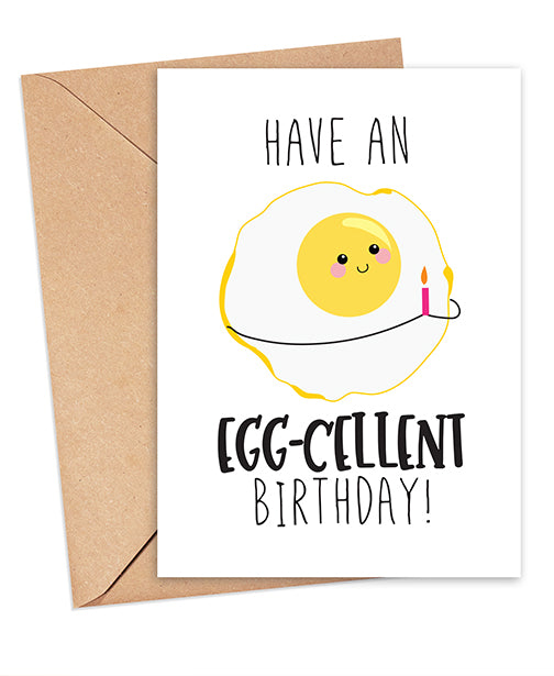 Egg-Cellent Birthday Card