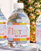 fiesta party water bottle labels
