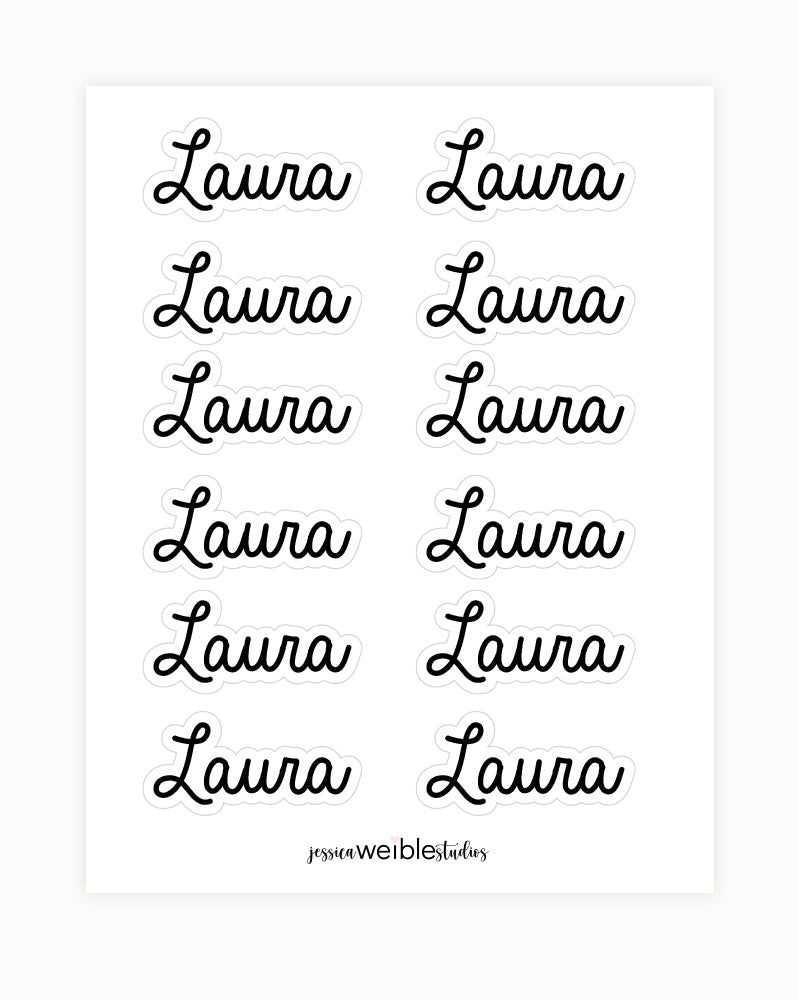 Name Labels
