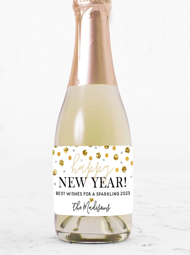 happy-new-year-mini-champagne-wine-labels-pig-party-prints for Free Printable Mini Champagne Bottle Labels Happy New Year Mini Champagne Wine Labels — Pig Party Prints for Free Printable Mini Champagne Bottle Labels
