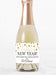 mini champagne new years eve wine labels